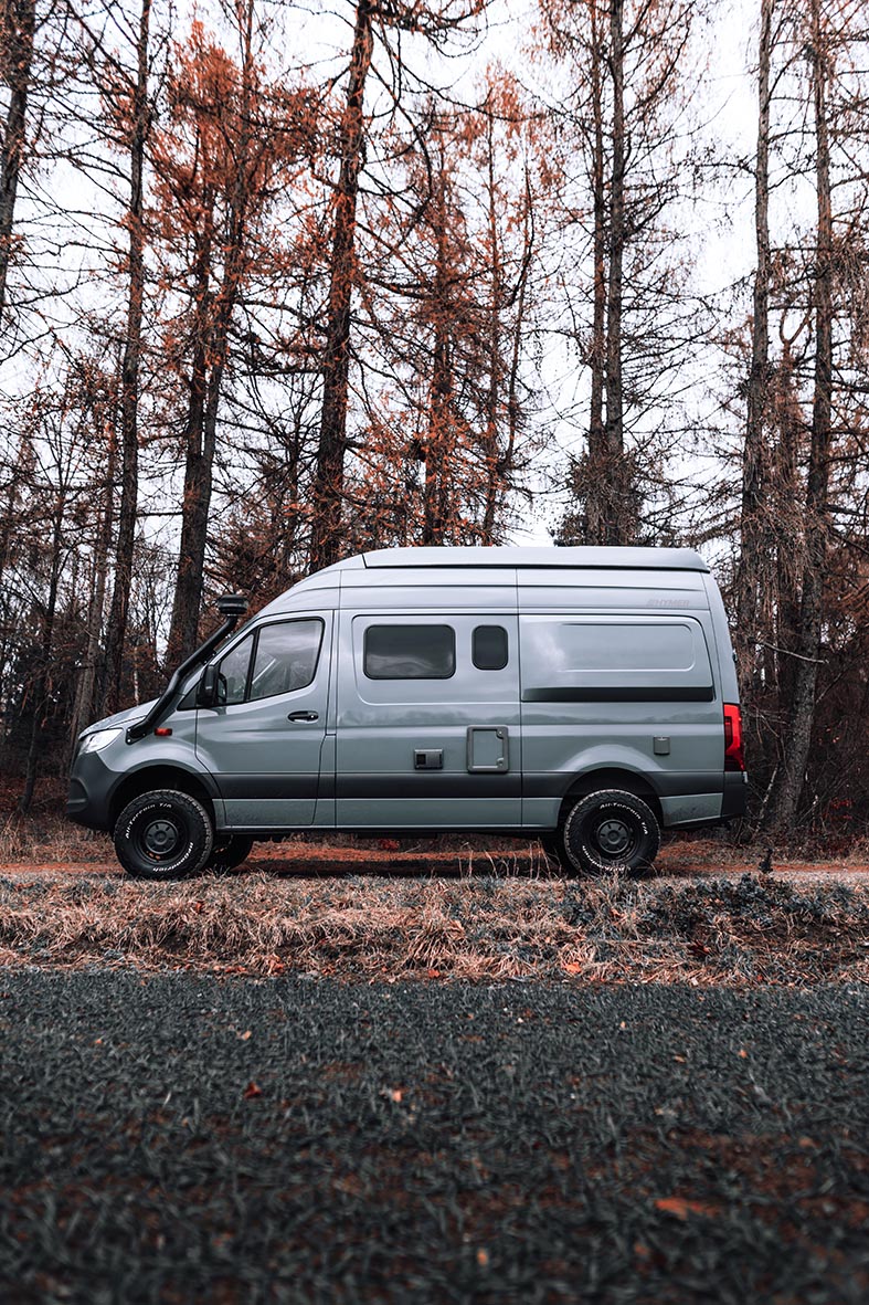 Kompakt und wendig - der Allradcamper Hymer Grand Canyon S