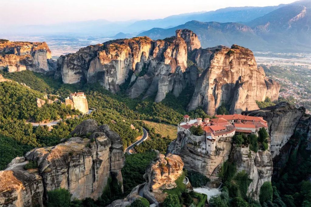 Schwebendes Kloster Meteora Monasteries