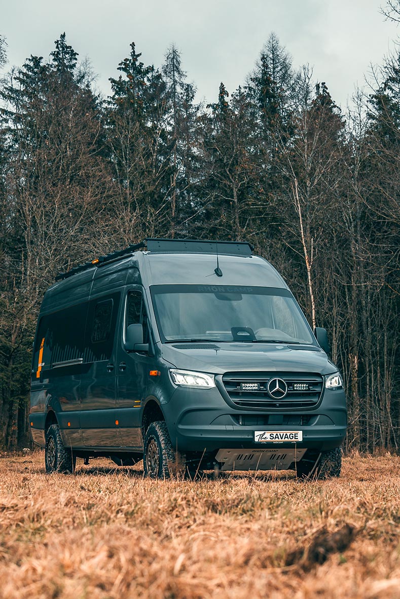 Rhön Camp Savage X 4x4 mit Unterfahrschutz