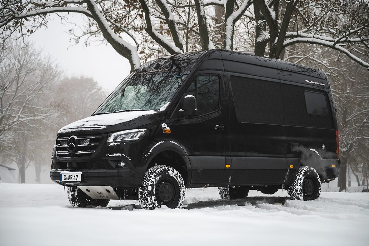 Truma Standheizung im Winter am Offroad-Camper