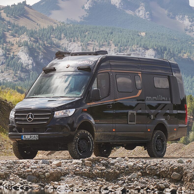Der Malibu Genius Performance 4x4. Ein Offroad Sprinter mit dem gewissen Extra.